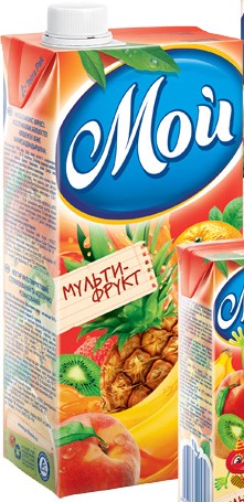 Нектар МОЙ мультифрукт 0.95 л
