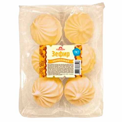 Зефир Ананасовый КФ СИБИРЬ 300гр