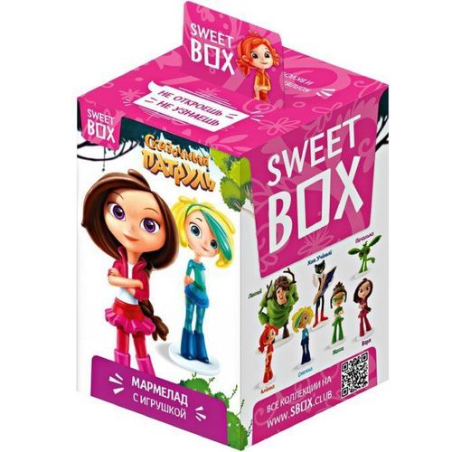 Мармелад с игрушкой КОНФИТРЕЙД Свитбокс Сказочный патруль в коробочке 10 гр