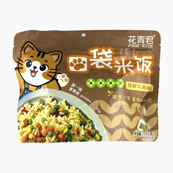 Рис карманный ФУД РАЙС со вкусом говядины 155гр