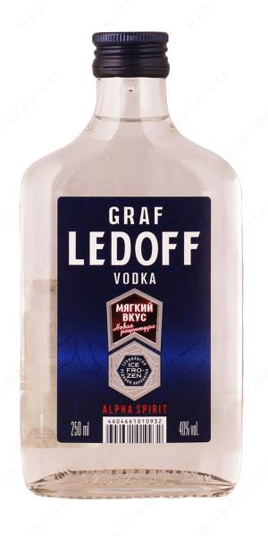 Водка ГРАФ ЛЕДОФФ 0,25л 40%