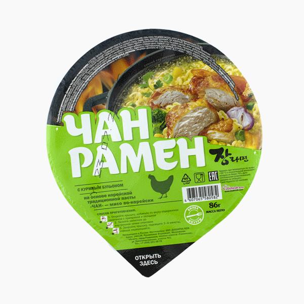 Суп-лапша ЧАН РАМЕН с куриным бульоном 86гр.