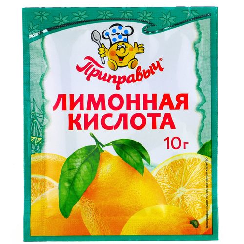 Кислота ПРИПРАВЫЧ лимонная 10 гр.