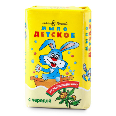 Мыло НЕВСКАЯ КОСМЕТИКА Детское с экстр.череды 90гр