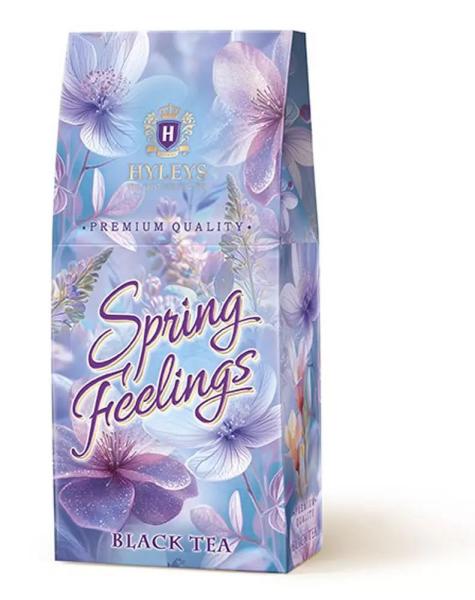 Чай подарочный ХЭЙЛИС Весенние чувства чёрный байховый среднелистовой 50 гр к/к