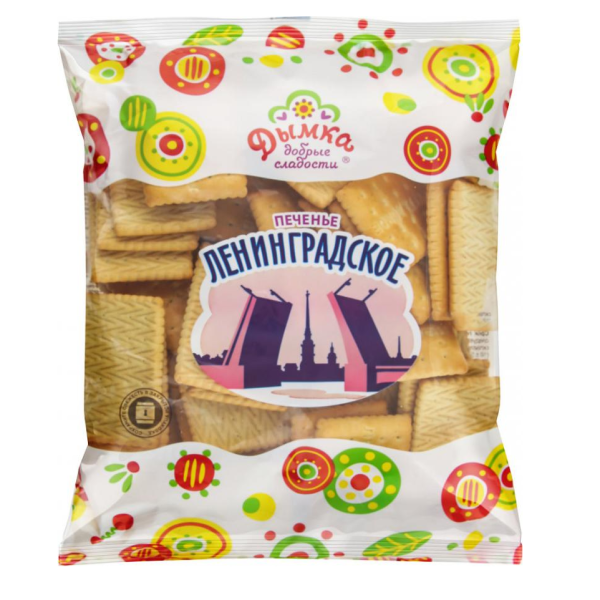 Печенье ДЫМКА Ленинградское 350 гр