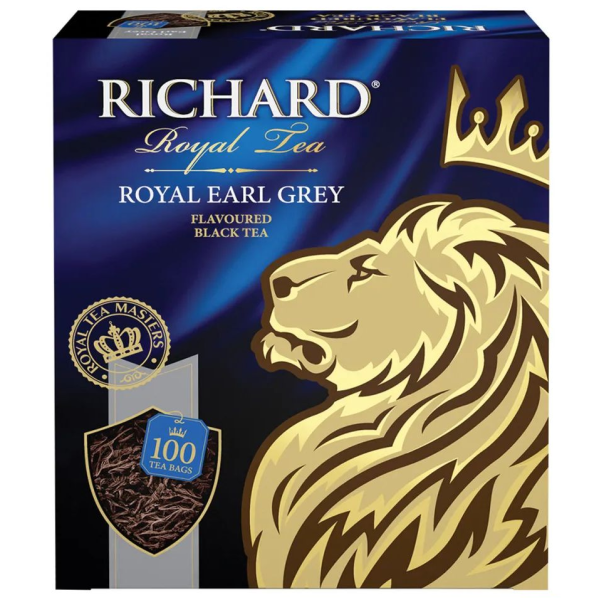 Чай чёрный РИЧАРД Роял Эрл Грей 2 грx100 шт