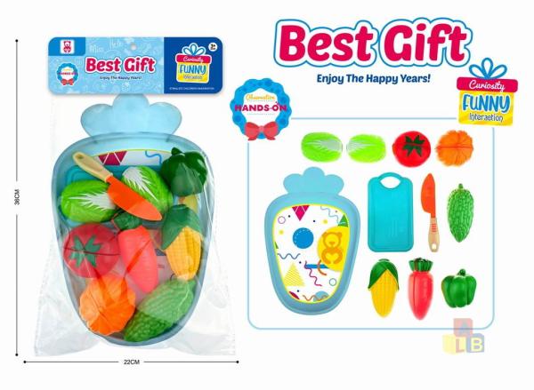 Набор игрушечный ОВОЩИ, арт. 9091, Авис