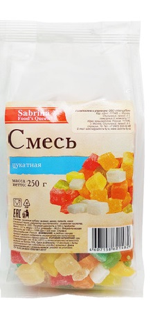 Смесь САБРИНА Цукатная 125гр