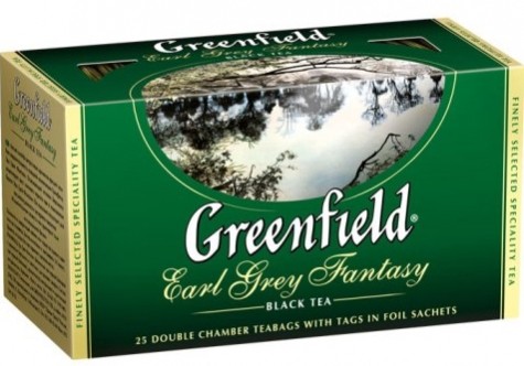 Чай ГРИНФИЛД Эрл Грей Фэнтази 25пак