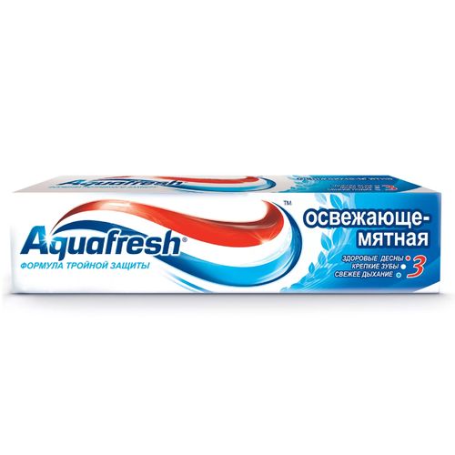Паста зубная АКВАФРЕШ Синяя,Освежающе-мятная 100мл