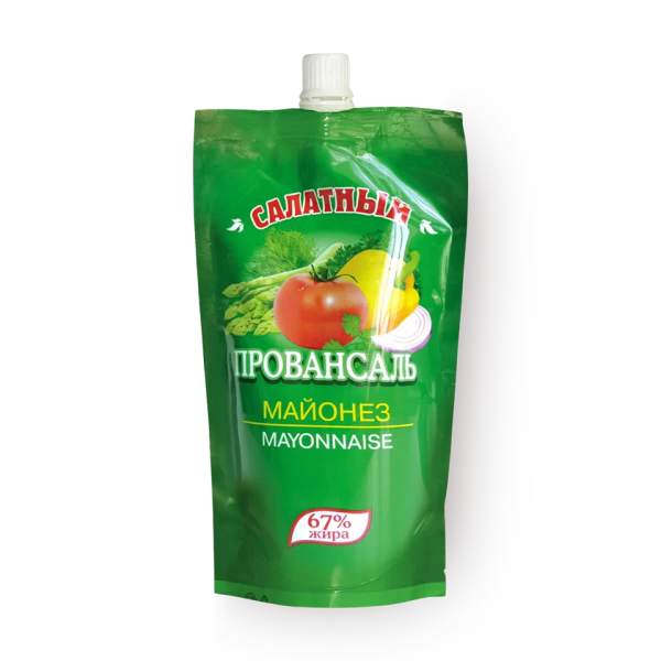Майонез ЯНТА Салатный Провансаль 800гр дой-пак