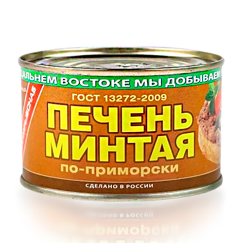 Печень минтая ЮМРФ по-приморски  240 гр ж/б (М)