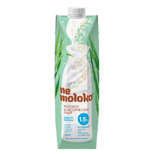 Напиток овсяный НЕМОЛОКО рисовый обогащ. 1л