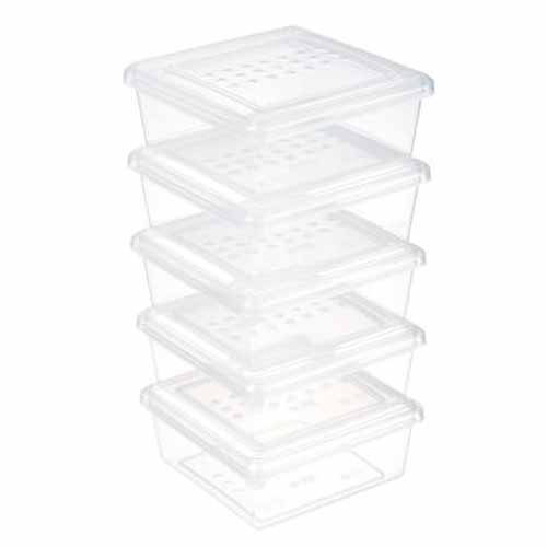 Набор контейнеров ЦУ АЛЬКОР 750мл 5шт для хранения и заморозки