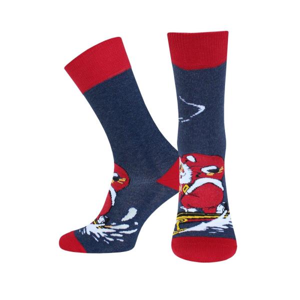 Носки мужские БРЕСТСКИЕ НГ САНТА, р.29, цв. Синий меланж, арт. 20C2146, 540, Катрин