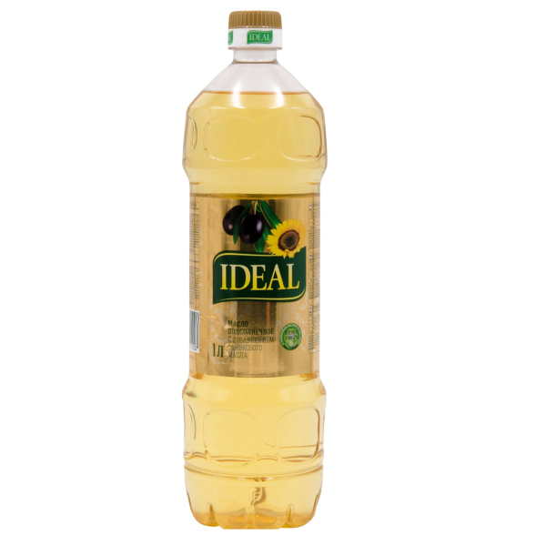 Масло ИДЕАЛ подсолнечно-оливковое 1 л