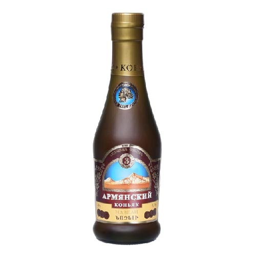 Коньяк НАЗЕЛИ Армянский 3 года 0,5л 40%