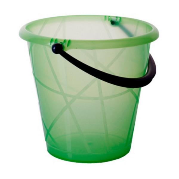 Ведро прозрачное пищевое 7 л., колор, СП
