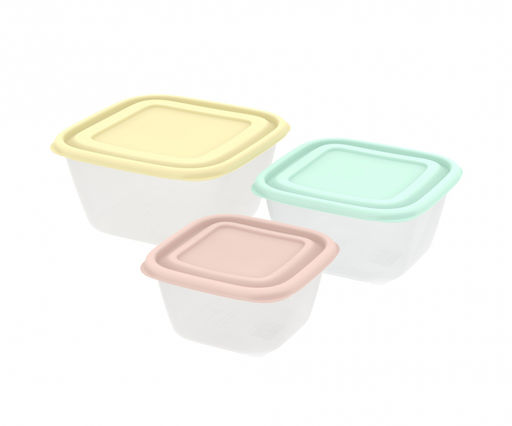 Набор контейнеров АЛЬТПЛАСТ ПРОВАНС д/СВЧ 3 шт.,(0,6/1,0/1,7 л., арт. 197, Зил-Гарант