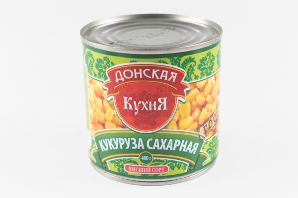 Кукуруза сладкая ДОНСКАЯ КУХНЯ 425 гр ж/б