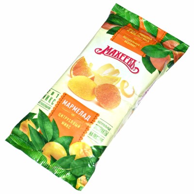 Мармелад желейный МАХЕЕВ Цитрусовый микс 250 гр