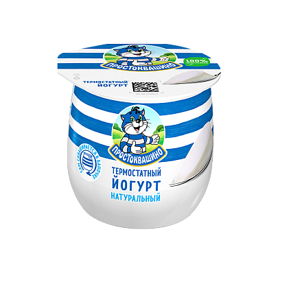 Йогурт ПРОСТОКВАШИНО термостатный 4% без змж 160гр