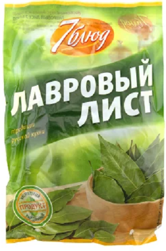 Лист 7 БЛЮД лавровый 10гр