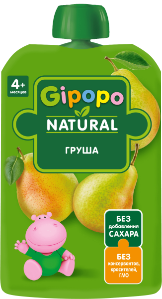 Пюре ГИПОПО Груша 90гр
