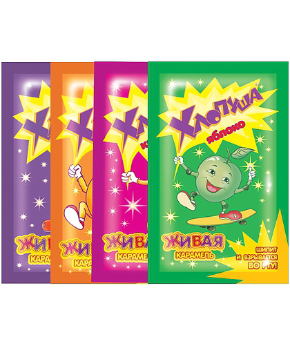 Леденцы-хлопушки СЛАДКАЯ СКАЗКА Хлопуша ассорти 7 гр