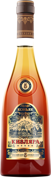 Коньяк ОГНИ КИЗЛЯРА Российский ординарн 5лет 0,5л 40%