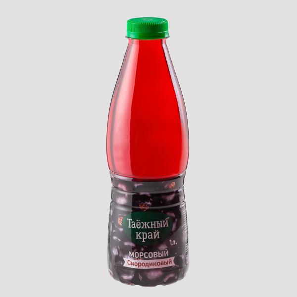 Напиток морсовый ТАЕЖНЫЙ КРАЙ смородина 1л ПЭТ