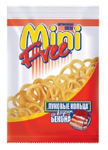 Чипсы МИНИФРИ бекон 45гр БЧ424
