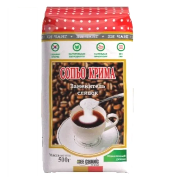 Сливки СОПЬО КРИМА заменитель молочного продукта 500гр.