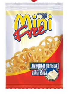 Чипсы МИНИФРИ сметана 45гр БЧ426