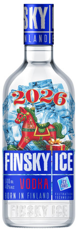 Водка ФИНСКИЙ ЛЕД 0,5л 40% МРЦ