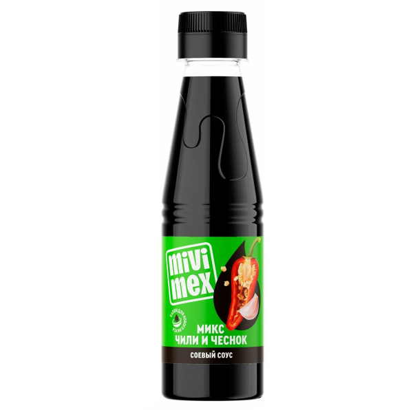 Соус соевый  МИВИМЕКС микс чили и чеснок,200 гр ПЭТ