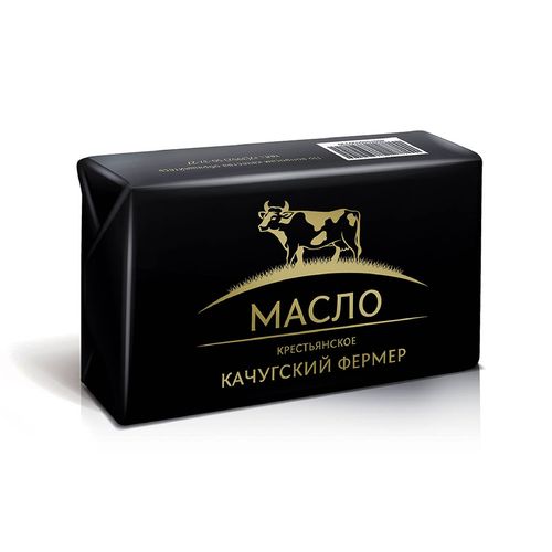 Масло КАЧУГСКИЙ ФЕРМЕР Крестьянское 72,5% без змж 200гр