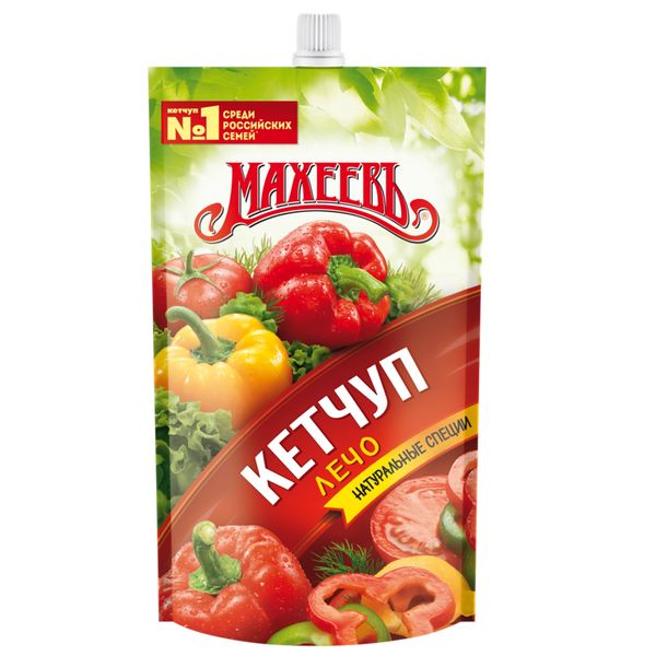 Кетчуп МАХЕЕВЪ лечо 500 гр дой пак