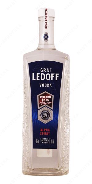 Водка ГРАФ ЛЕДОФФ 0,7л 40%