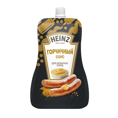 Соус майонезный ХАЙНЦ горчичный  200 гр дой пак