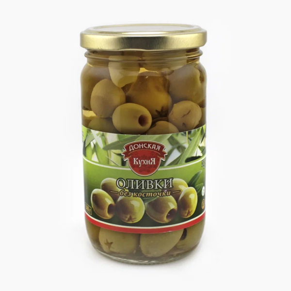 Оливки ДОНСКАЯ КУХНЯ б/к 340 гр ст/б
