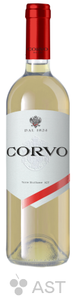 Вино КОРВО (ЗГУ) белое п/сух. 0,75л 12%