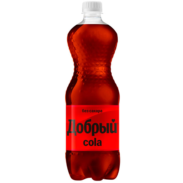 Напиток газ ДОБРЫЙ кола без сахара 1 л ПЭТ