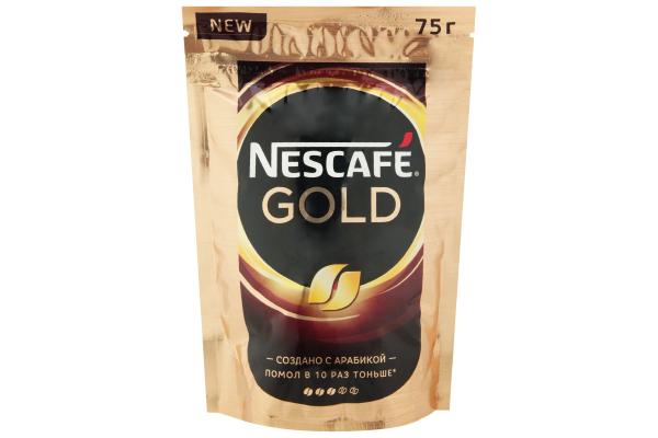 Кофе НЕСКАФЕ Голд 75гр м/у