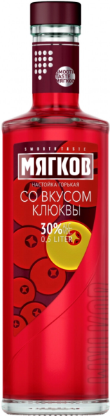 Настойка МЯГКОВ Клюква горькая 0,5л 30%
