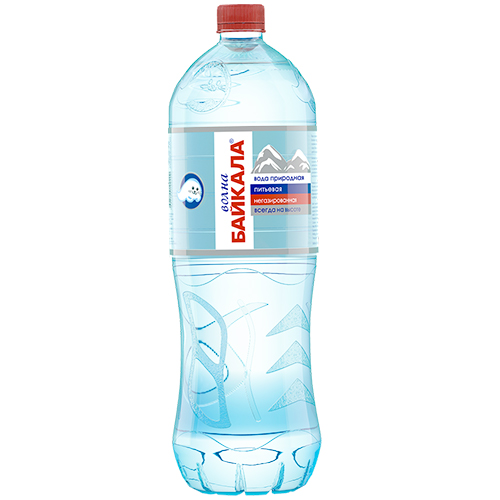 Вода ВОЛНА БАЙКАЛА питьевая негазированная 1л ПЭТ