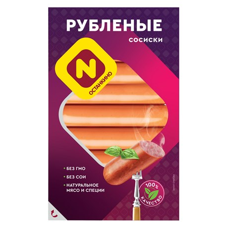 Сосиски ОСТАНКИНО Рубленые 360гр