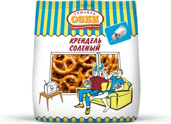 Крендель ОЗБИ соленый 200 гр