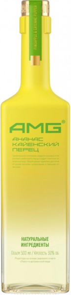 Настойка АМГ Ананас-Кайенский перец п/сл. 0,5л 30%